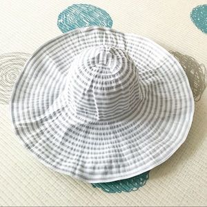 Wide brim summer hat (roll up packable)